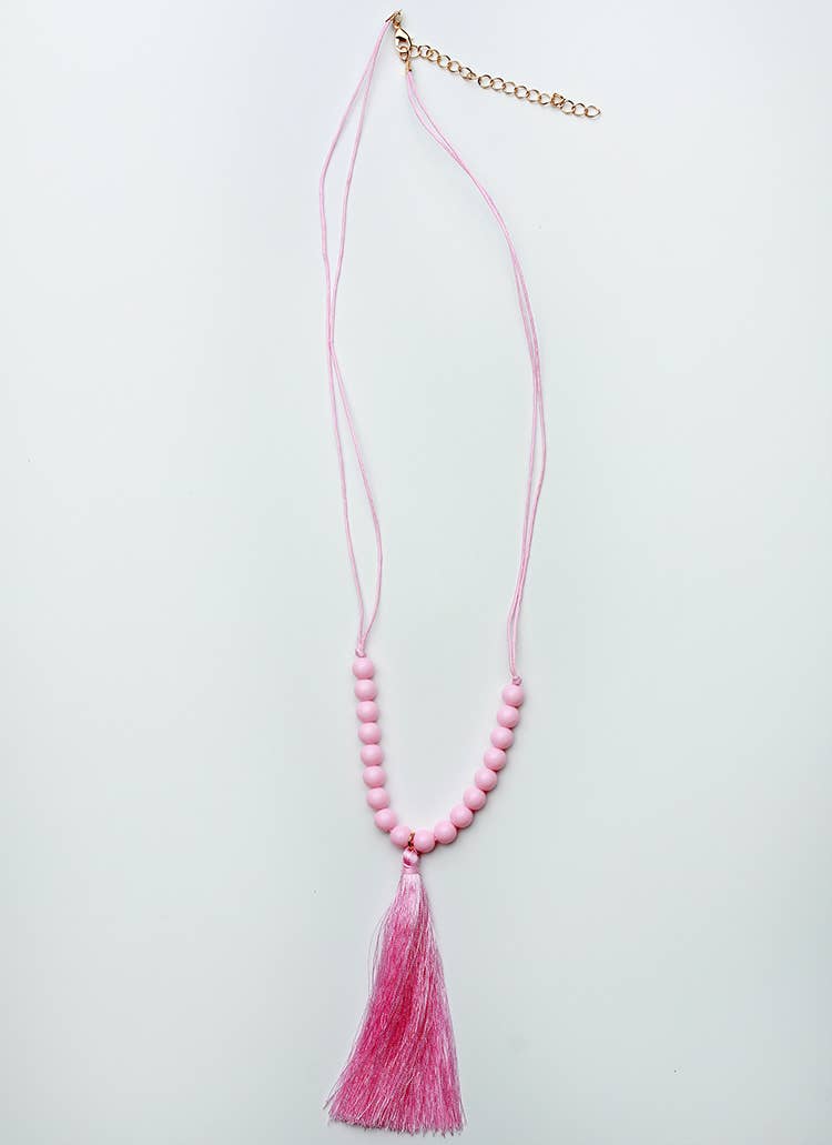 Beaded Tassels Necklaces