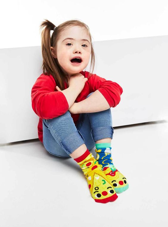 Pizza and Pasta - Kids mismatched socks