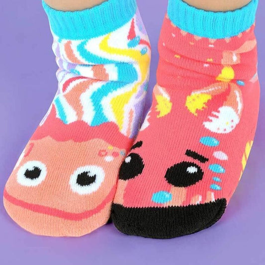 Crab & Jellyfish - Kids mismatched socks